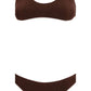 Brown Polyamide Bikini