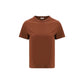 Brown Cotton T-Shirt
