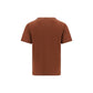 Brown Cotton T-Shirt