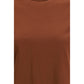 Brown Cotton T-Shirt