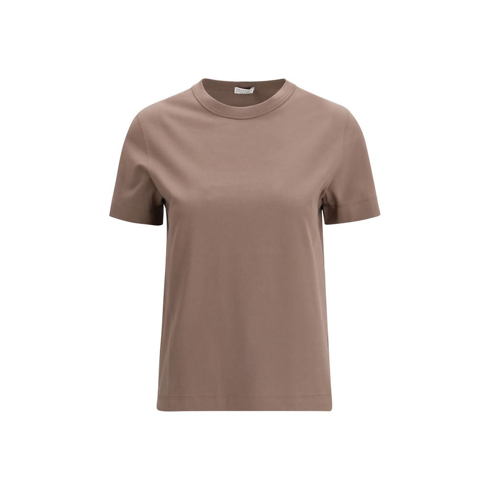 Brown Cotton T-Shirt