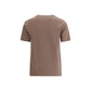 Brown Cotton T-Shirt
