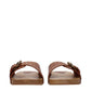 Brown Leather Slippers