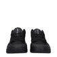 Black Fabric Low Top Sneakers