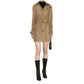 Beige Cotton Coat