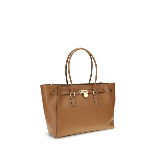 Beige Calf Leather Bos Taurus Shoulder Bag