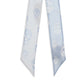 Light Blue Silk Scarf