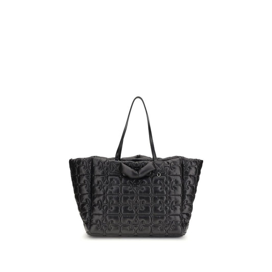 Black Recycled Polyamide Handbag