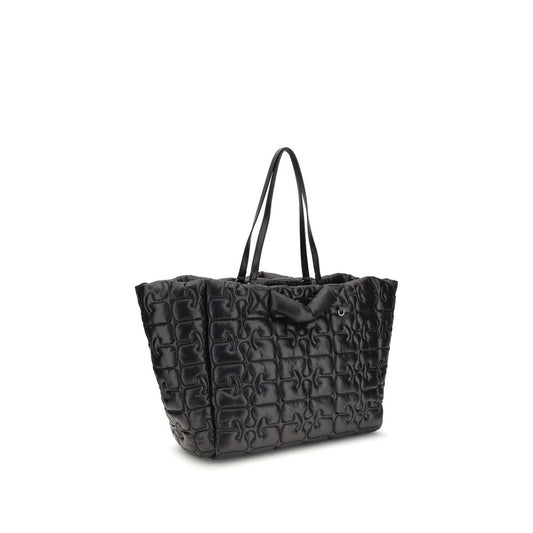 Black Recycled Polyamide Handbag