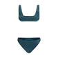 Blue Polyamide One-Piece Swimsuit