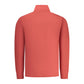 Red Cotton Men Sweatshirt