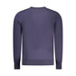 Blue Polyester Men's Sweater