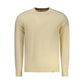 Beige Polyester Men's Sweater