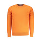 Arancione Polyester Mens Sweater