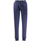 Blue Cotton Women's Sweatpant