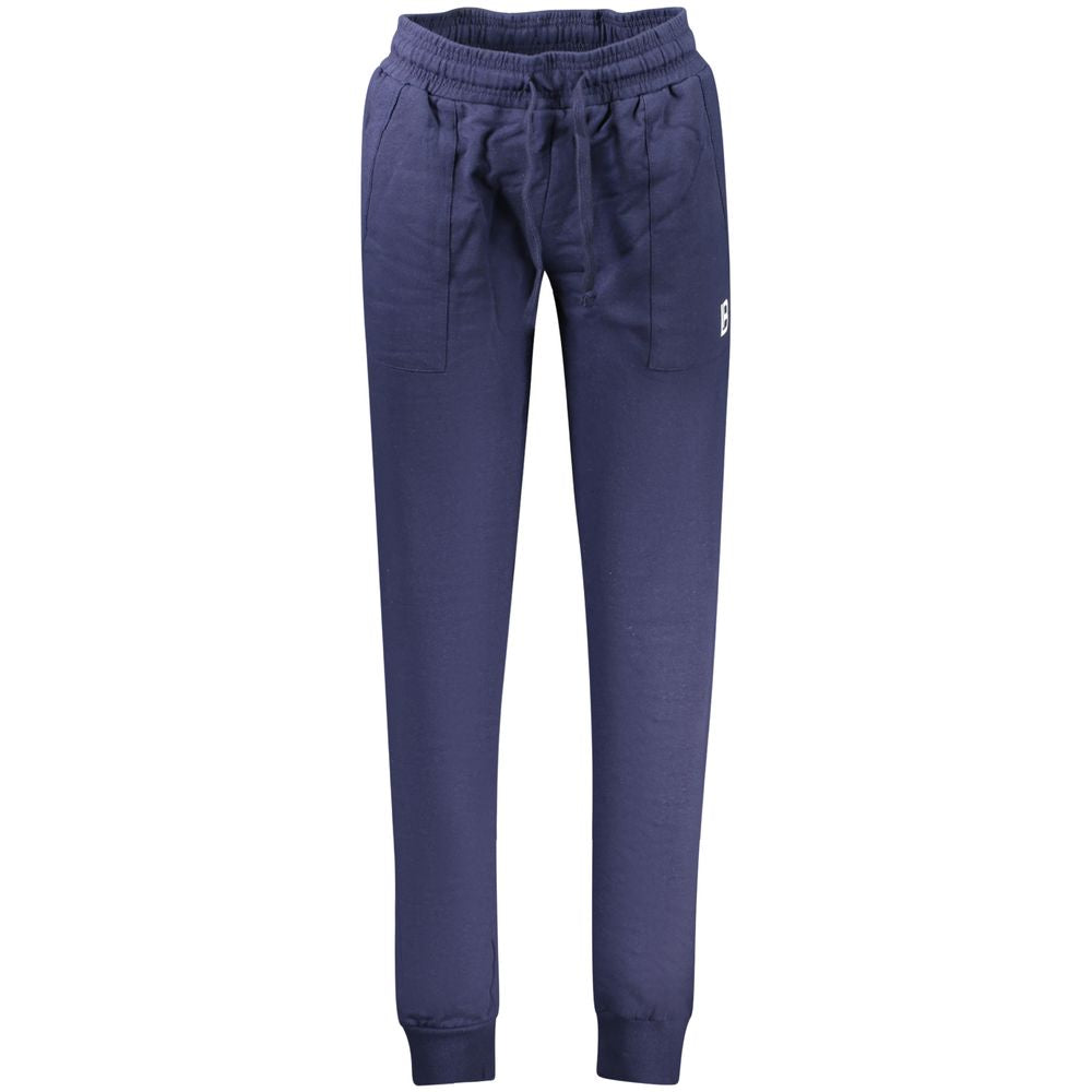 Blue Cotton Women's Sweatpant