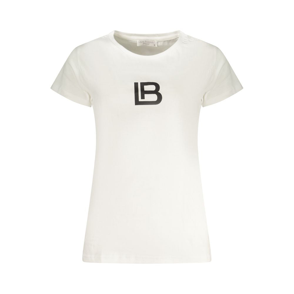 White Cotton Women's Intimate T-Shirt