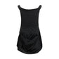 Black Polyester Casual Dress