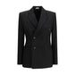 Black Wool Blazer