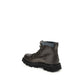 Brown Calf Leather Bos Taurus Lace-Up Boots