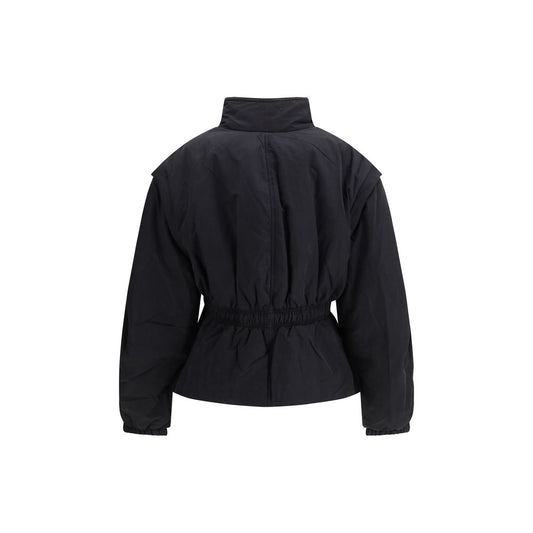Black Polyamide Coat