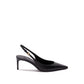 Black Calfskin Pumps