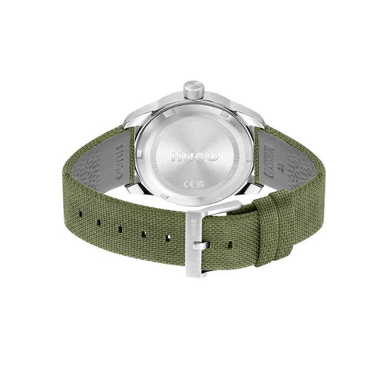 Bicolor Fabric Sport Watch