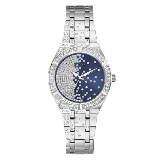 Gray Stainless Steel Dress Watch