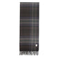 Black Polyester Mens Scarf
