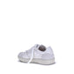 White Calf Leather Bos Taurus Low Top Sneakers