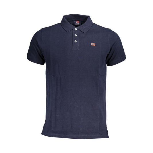 Blu Cotton Men Polo