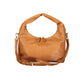 Marrone Polyurethane Women Handbag