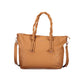 "Marrone Polyurethane Womens Handbag"