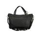 Black Polyurethane Women Handbag