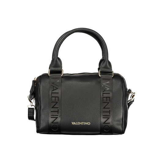 Nero Polyurethane Women Handbag