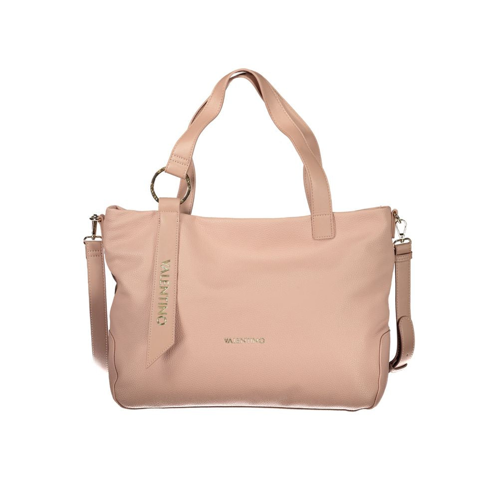 Beige Poliuretano Woman Handbag