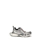 Gray Polyethylene Athletic Sneakers