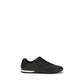 Black Calf Leather Bos Taurus Low Top Sneakers