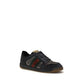 Black Calf Leather Bos Taurus Low Top Sneakers