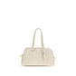 White Calf Leather Bos Taurus Shoulder Bag