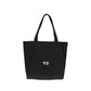Black Cotton Shoulder Bag