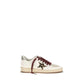 White Calf Leather Bos Taurus Low Top Sneakers