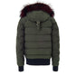 Green Cotton Bomber