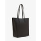 Black Leather Tote Bag