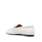 White Calfskin Slip-On Loafers