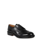 Black Calfskin Oxfords And Derbies