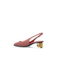 Multicolor Calfskin Platform Pumps