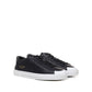 Black Calfskin Low Top Sneakers