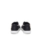 Black Calfskin Low Top Sneakers