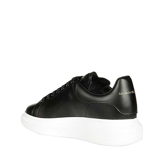 Black Calfskin Chunky Sneakers